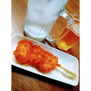 食品サンプル「串かつシリーズ」 イムラサンプル