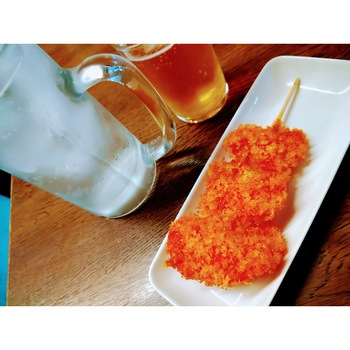 食品サンプル「串かつシリーズ」 イムラサンプル
