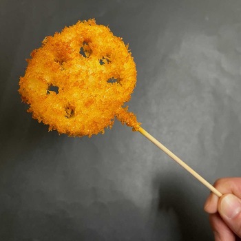 食品サンプル「串かつシリーズ」 イムラサンプル