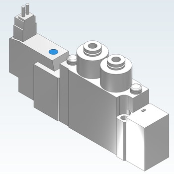 5ポートソレノイドバルブ SY512シリーズ SMC