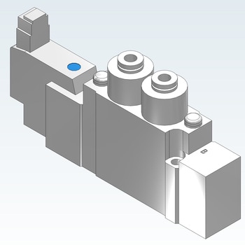 5ポートソレノイドバルブ SY512シリーズ SMC