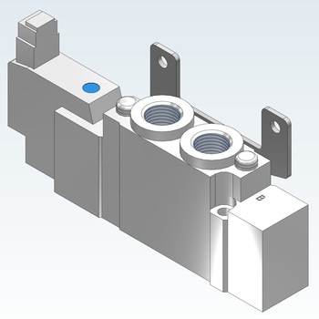 5ポートソレノイドバルブ SY512シリーズ SMC