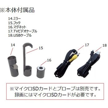 防水工業用内視鏡 本体