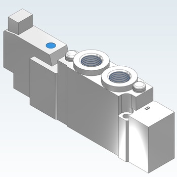 5ポートソレノイドバルブ SY512シリーズ SMC
