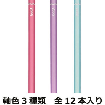 ippo かきかたえんぴつ プレーン(六角軸) トンボ鉛筆