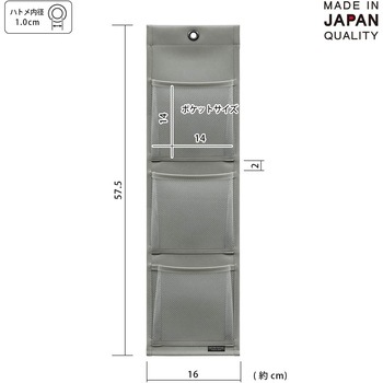 ポストカード・3P 合皮×メッシュ - サキ
