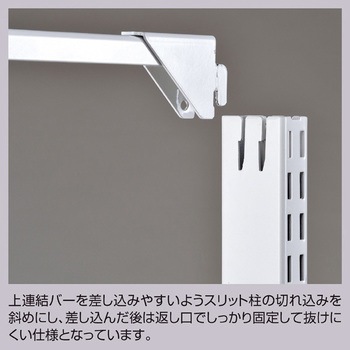 ゴンドラ什器 BR50 片面 W120cmオープンタイプ 本体 ストア・エキスプレス