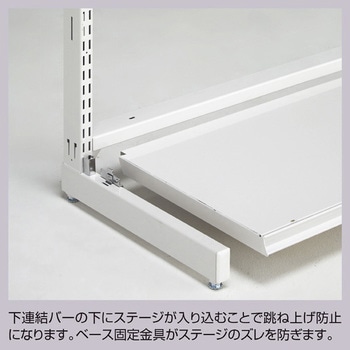 ゴンドラ什器 BR50 両面 W90cmオープンタイプ 本体 ストア・エキスプレス