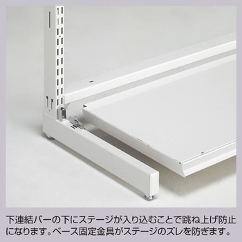 ゴンドラ什器 BR50 両面 W120cmオープンタイプ 本体 ストア・エキスプレス
