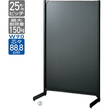 ゴンドラ什器 BR50 片面 W90cm背面ボードタイプ 本体 ストア・エキスプレス