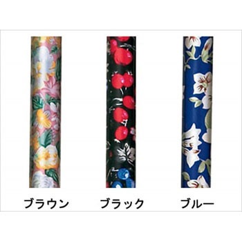花柄伸縮ステッキ 花柄 島製作所