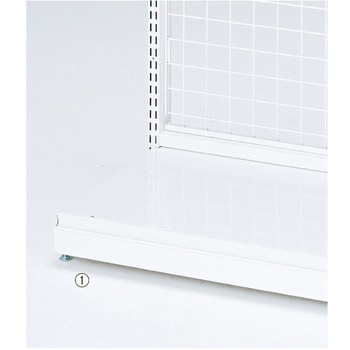 ゴンドラ什器 BR50 W120cm用オプション 幕板付きステージ ストア・エキスプレス