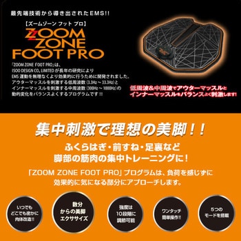 ZZP-04 ZOOM ZONE FOOT PRO (ズームゾーンフットプロ) 1個 BWS