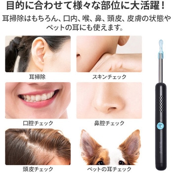 スマートビジュアルクリーナー カメラ付き耳かき マイウェイ
