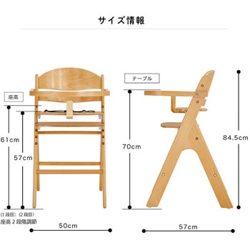 ハイチェア スワルン カトージ