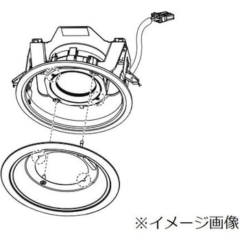 NDW28607W 軒下用LEDダウンライト 本体 1台 パナソニック(Panasonic