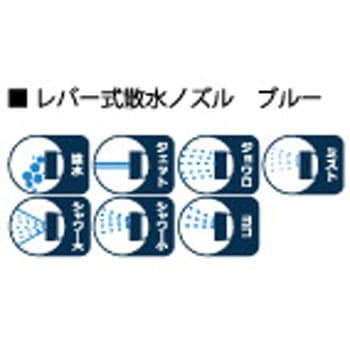 レバー式散水ノズル 浅香工業