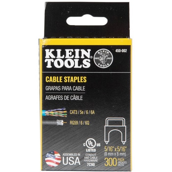 ケーブルタッカ用絶縁ステープル KLEIN TOOLS