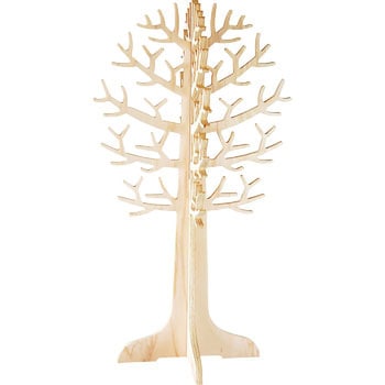 ミニツリー けやき型(無塗装) ハヤノ産業