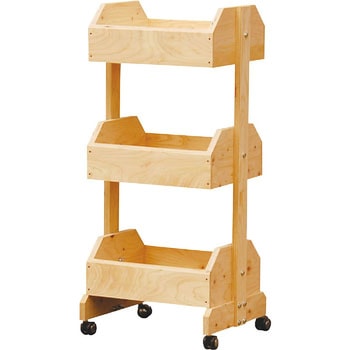 BOX什器＜ミニ＞両面 (無塗装) ハヤノ産業