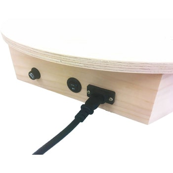 電動式ターンテーブル (国産天然桧) - ハヤノ産業