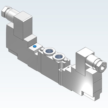 5ポートソレノイドバルブ SY52シリーズ SMC