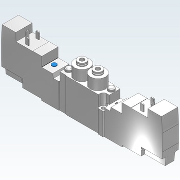 5ポートソレノイドバルブ SY52シリーズ SMC