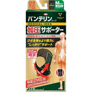 バンテリン加圧サポーター ひざ専用固定タイプ コーワ(KOWA)