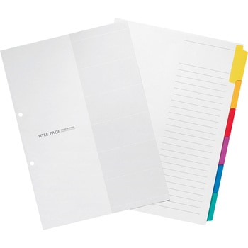 ラミタブ見出し 2穴 6山 マルマン