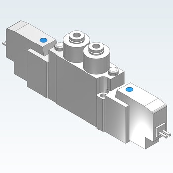 5ポートソレノイドバルブ SY52シリーズ SMC