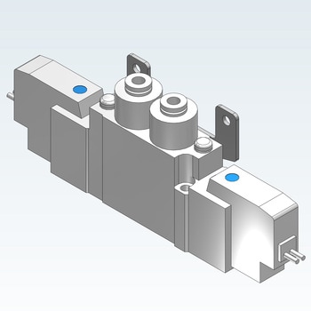 5ポートソレノイドバルブ SY52シリーズ SMC