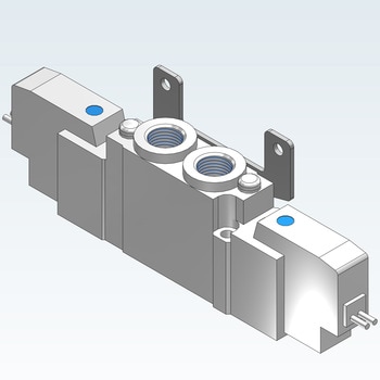 5ポートソレノイドバルブ SY52シリーズ SMC