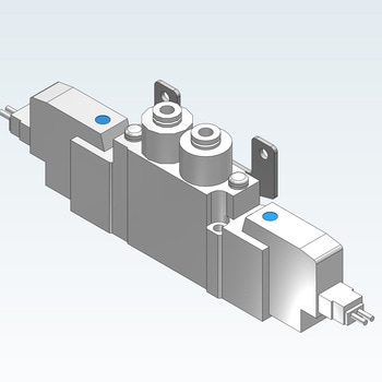 5ポートソレノイドバルブ SY52シリーズ SMC