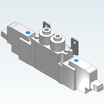 5ポートソレノイドバルブ SY52シリーズ SMC