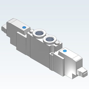 5ポートソレノイドバルブ SY52シリーズ SMC
