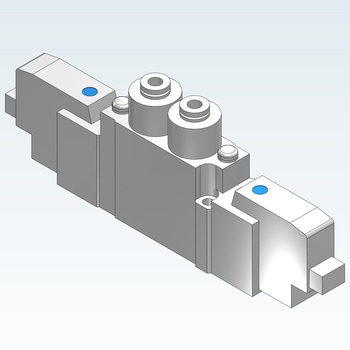 5ポートソレノイドバルブ SY52シリーズ SMC