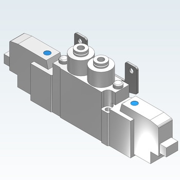 5ポートソレノイドバルブ SY52シリーズ SMC