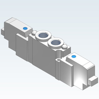 5ポートソレノイドバルブ SY52シリーズ SMC