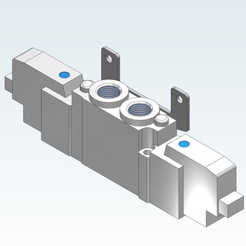 5ポートソレノイドバルブ SY52シリーズ SMC