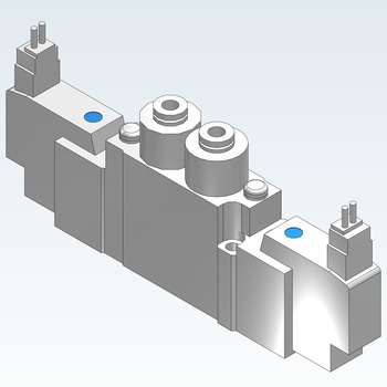 5ポートソレノイドバルブ SY52シリーズ SMC