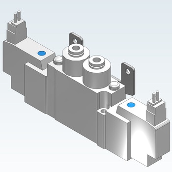 5ポートソレノイドバルブ SY52シリーズ SMC
