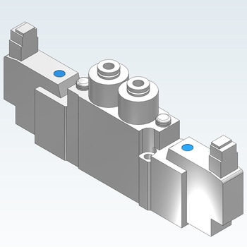 5ポートソレノイドバルブ SY52シリーズ SMC
