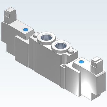 5ポートソレノイドバルブ SY52シリーズ SMC