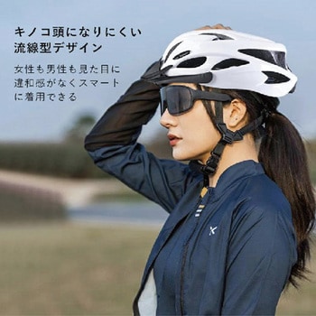 6300044023 SG自転車ヘルメット 白 1個 シナジーインターナショナル 