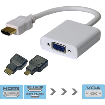 HDMI ro VGA 変換アダプタ Vodaview