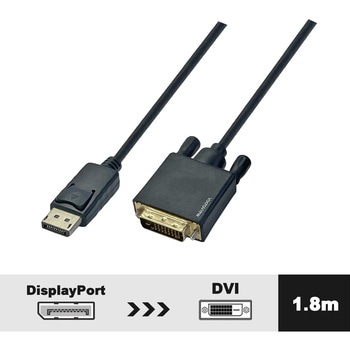 DisplayPort to DVI ケーブル Vodaview