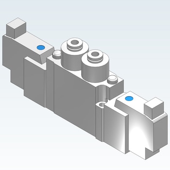 5ポートソレノイドバルブ SY52シリーズ SMC