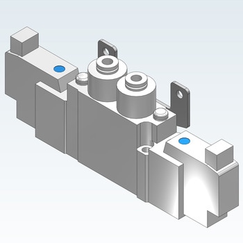 5ポートソレノイドバルブ SY52シリーズ SMC