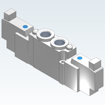 5ポートソレノイドバルブ SY52シリーズ SMC