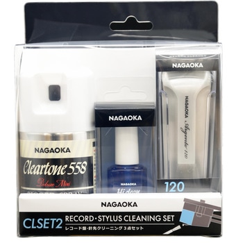 レコードクリーニング3点セット NAGAOKA